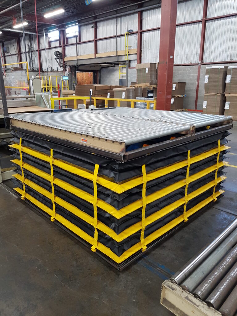 Protecteur-Accordeon-Table-elevatrice-Industries 3R-Danville-Quebec